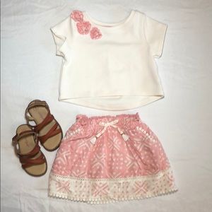 Toddler Skirt Set
